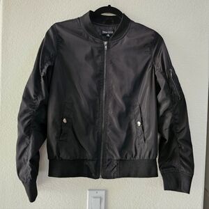New Look Black Bomber Jacket